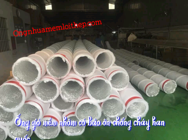 Ống gió mềm chống cháy hàn quốc