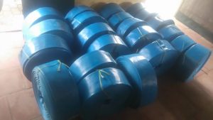 Ống bạt cốt dù màu xanh sẵn kho số lượng lớn
