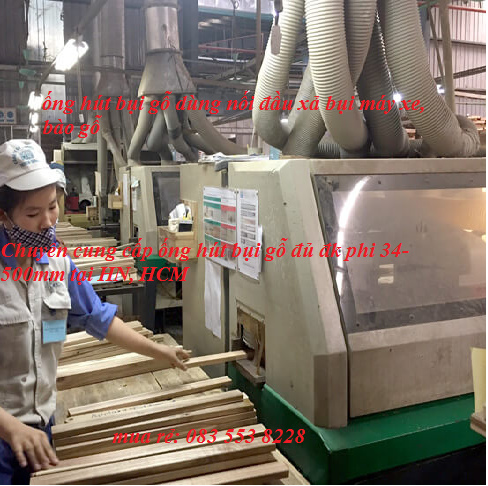 Ống hút bụi gỗ máy gỗ công nghiệp tại long an