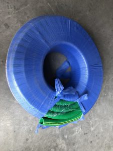 Màu sắc xanh, có độ dày thành ống tốt chịu lực
