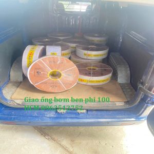 giao hàng ống bạt bơm ben tại HCM