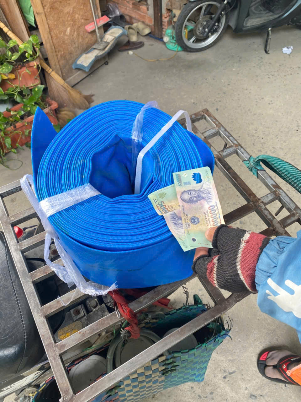 Phục vụ khách hàng theo yêu cầu cắt lẻ bạt D100