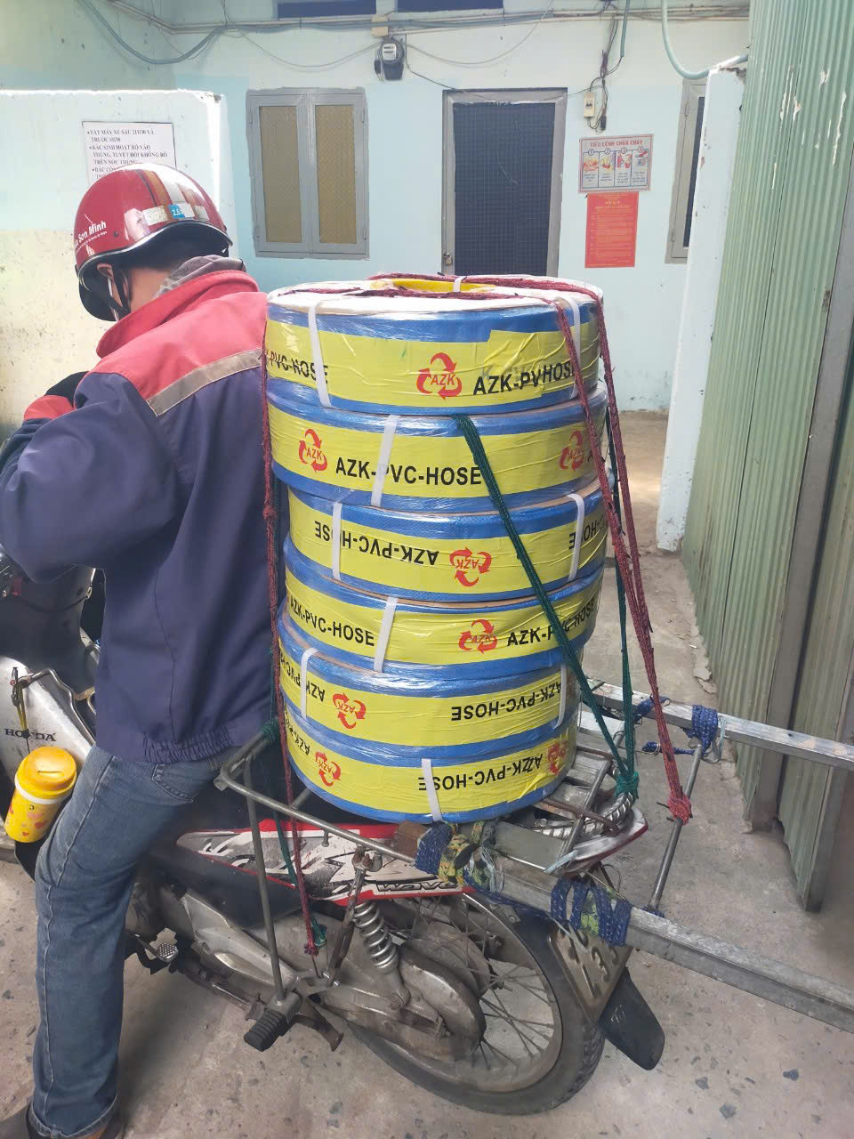 Ống bạt cốt dù dẫn nước D65 cấp thoát nước
